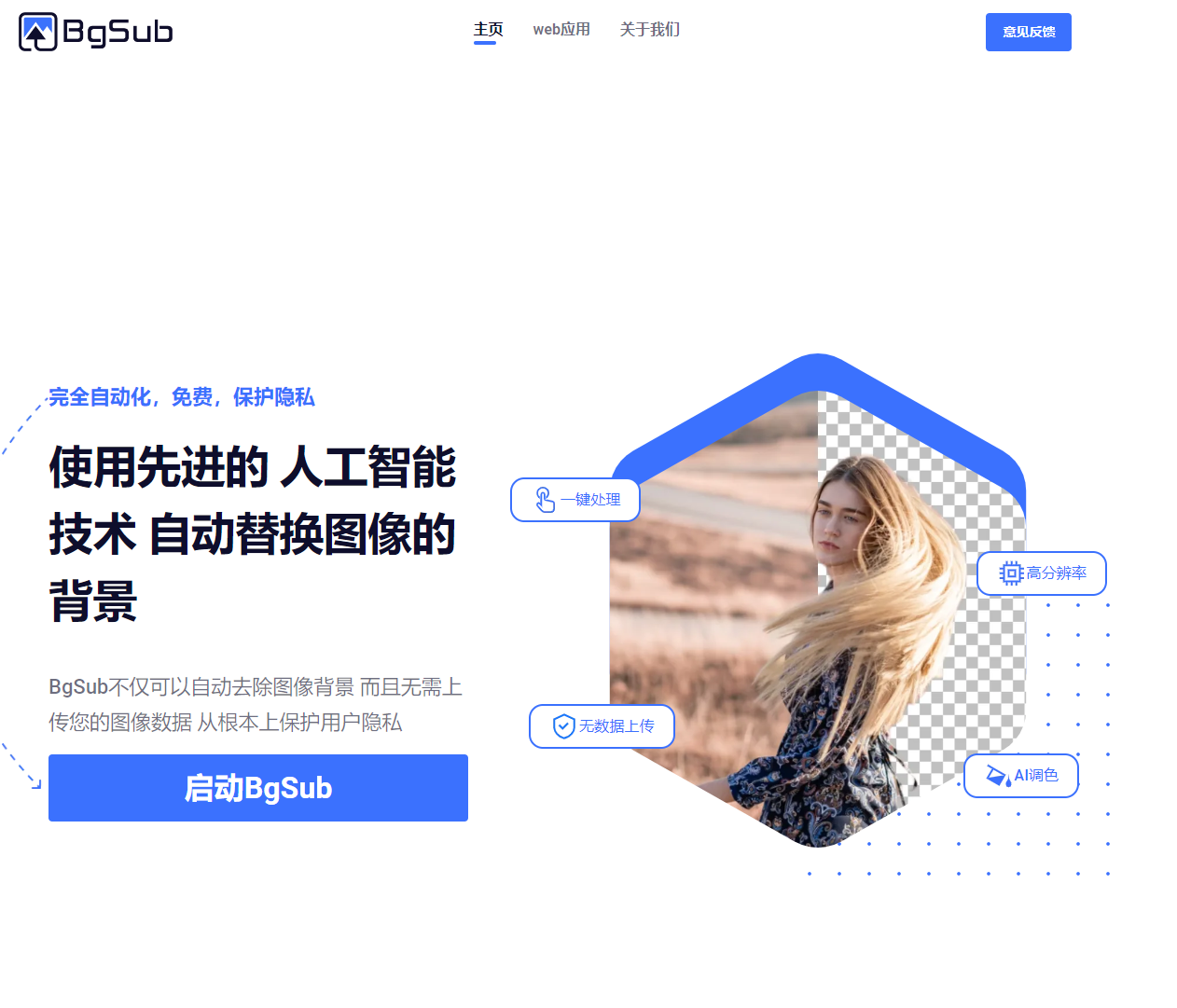 免费AI抠图工具